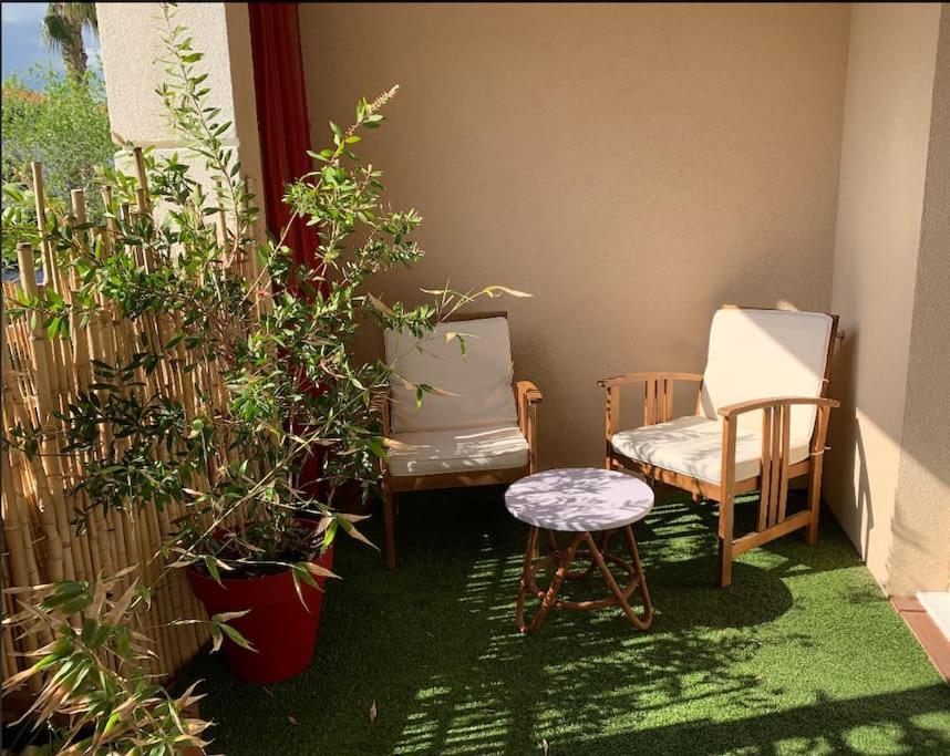 Grand Studio Avec Coin Nuit, Proche Mer Et Montagnes Roquebrune-sur Argens Dış mekan fotoğraf
